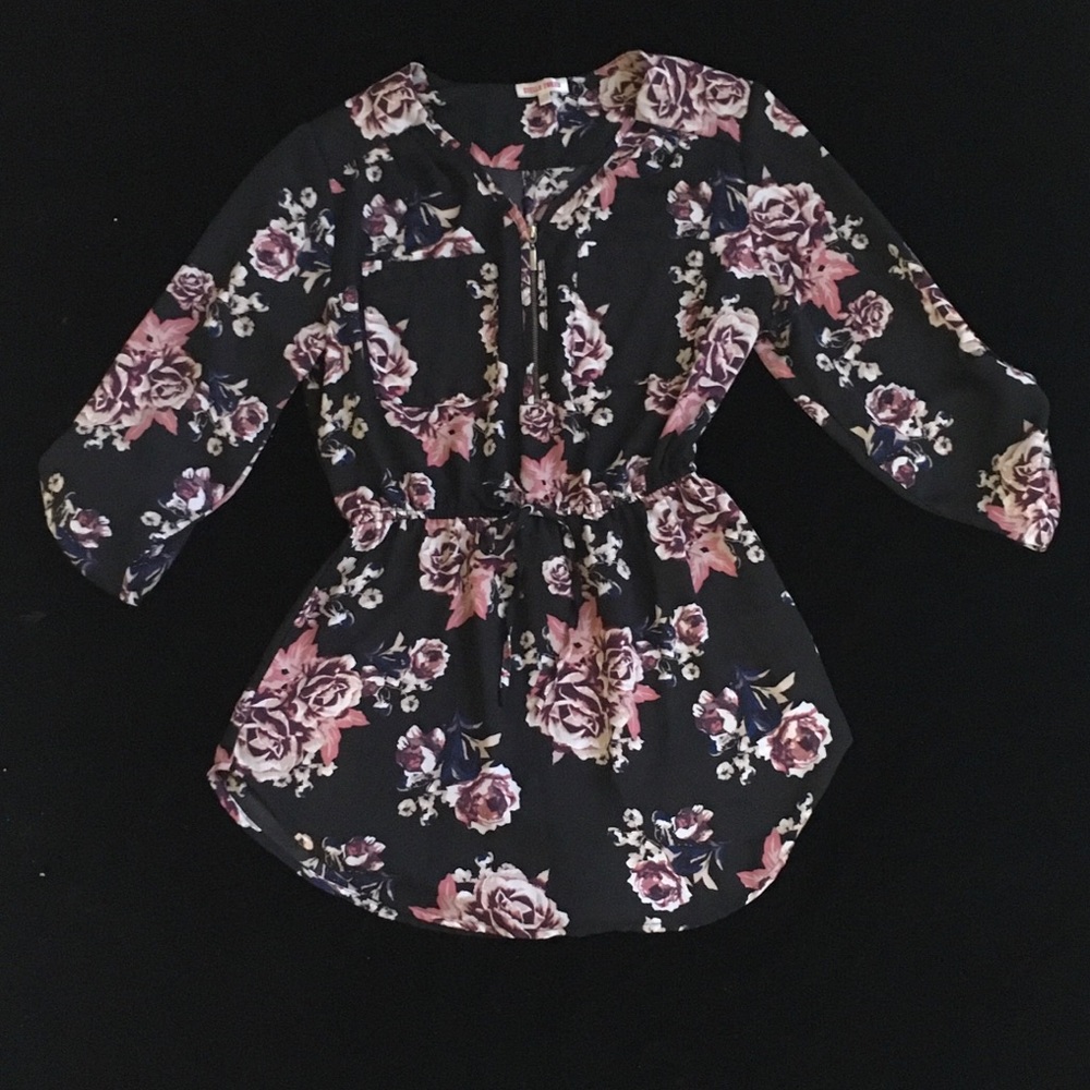 Juniors Tunic Dress Top